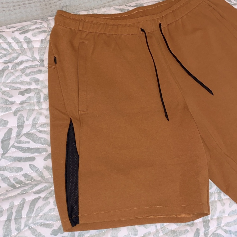 BRADY Men’s Activewear Shorts (3) White, Red, or Brown